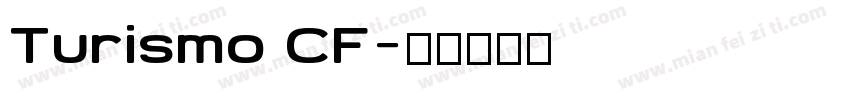 Turismo CF字体转换
